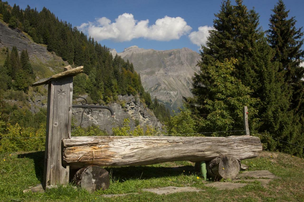 Reine des Aravis - chalet isolé Flumet Exterior foto